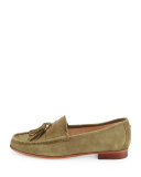Therese Suede Tassel Loafer
