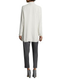 Silk Georgette Kimono Jacket