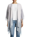 Quadrant Reclaimed-Cotton Serape, Plus Size