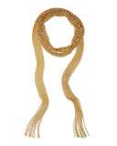 Leighton Gold-Plated Scarf Necklace