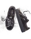 Velvet Low-Top Creeper