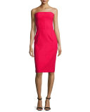 Margo Strapless Paneled Sheath Dress