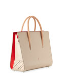 Paloma Large Triple-Gusset Tote Bag, Beige