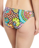 Madagascar Paisley-Print Hipster Swim Bottom