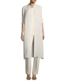 Barrow Herringbone Linen Pants