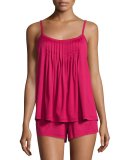 Juliet Short Pajama Set, Cranberry