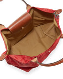 Le Pliage Medium Handbag, Deep Red