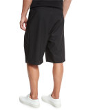 Murphy Track Shorts, Darkest Black