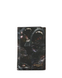 Monkeys Card Case, Black
