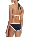 Amalfi Capri Colorblock Halter Swim Top