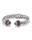 Osetra Hematine & Rhodolite Garnet Bracelet