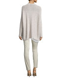 Sueded Organic-Stretch Sateen Jeans 