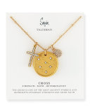 Three-Pendant Talisman Necklace