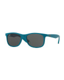 Junior Wayfarer Sunglasses, Turquoise