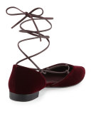 Gilligan Lace-Up d'Orsay Flat