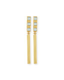 Crystal Wand Stick Earrings