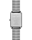 Shirley 32mm Bracelet Watch with Diamonds, White/Silver