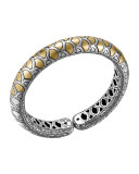 Naga Gold & Silver Flex Cuff, Slim 11.5mm, Size M