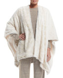 Reversible Blanket Shawl