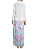 Sloane Printed Jersey Maxi Dress 