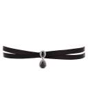 Monarch Leather Choker Necklace