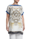 Veicolo Shells Graphic Long Tee, Plus Size