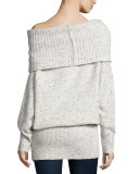 Femie Oversized Cowl-Neck Tunic Sweater