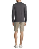 Gaskell Long-Sleeve Henley Shirt, Night