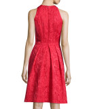 Sleeveless Fit & Flare Cocktail Dress