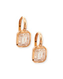 18K Rose Gold Kaleidoscope Diamond Earrings