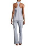 Sterling Racerback Lounge Camisole, Heather Gray