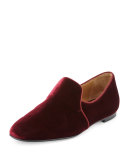 Alys Velvet Loafer Flat