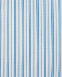 Pavone Striped Woven Dress Shirt, White/Blue
