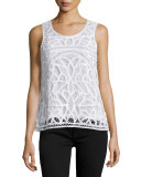 Bindi Crocheted Sleeveless Top