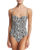 Orchard Printed Underwire One-Piece Swimsuit