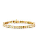 18K Gold Fancy Yellow Diamond Tennis Bracelet