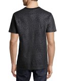 Gatrik Crackled Crewneck T-Shirt