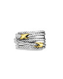 Double X Crossover Ring
