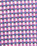 Neat Mini-Check Woven Sport Shirt, Berry/Blue