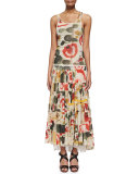 Printed Garden Tiered Skirt