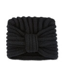 Classic Cashmere Head Turban, Black