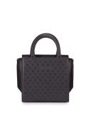 Brook Nano Studded Satchel Bag, Black
