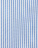 Contemporary-Fit Banker Striped Dress Shirt, Blue