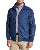 Austin Zip-Up Jacket, Dark Blue