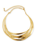 Cutout Golden Collar Necklace