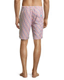Surfboard Swim Trunks, Pink