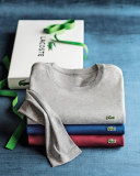 Three-Pack Pima Cotton Long-Sleeve T-Shirts