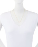Eclipse Pendant Necklace with Diamonds