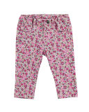 Floral Four-Pocket Leggings, Size 3-24 Months