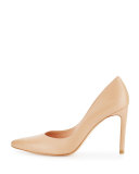 Legend Leather Pointed-Toe Pump